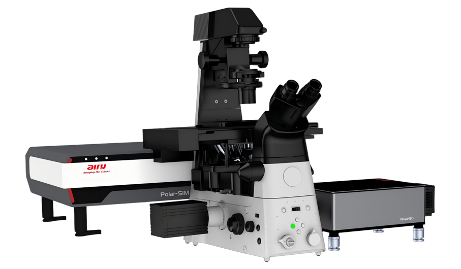 Integrated super-resolution high-throughput microscopy system